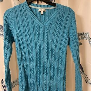 Croft and Barrow Corded Knit Sweater. Size XS.
